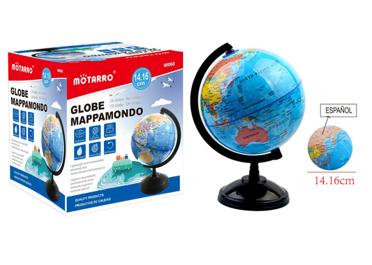 GLOBO MAPAMUNDI MED 14.16cm