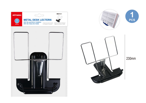 ATRIL DE ESCRITORIO METALICO ATRIL DE ESCRITORIO METALICO
