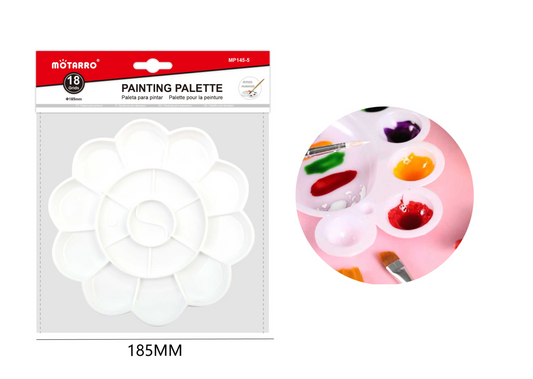 PALETA PLASTICO REDONDA PARA PINTAR 185MM