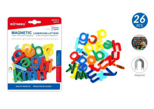 LETRAS MINUSCULA MAGNETICA 26PCS
