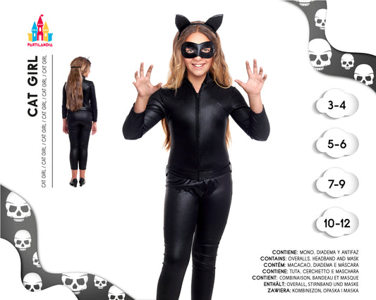 DISFRACE CAT GIRL TALLA 7-9 20420