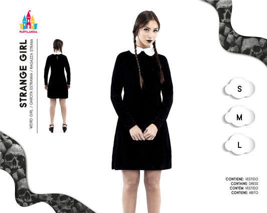 DISFRACE STRANGE GIRL TALLA S 20640
