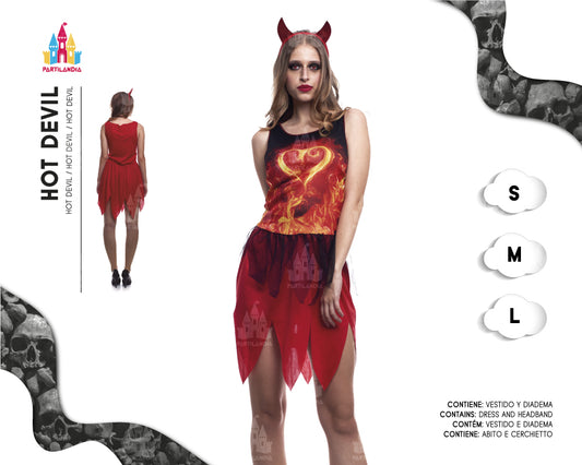 DISFRACE HOT DEVIL TALLA M 22120