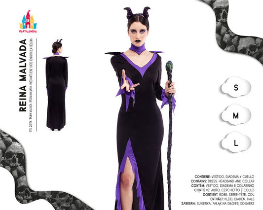 DISFRACE REINA MALVADA TALLA S 22309