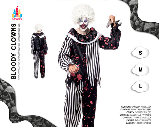 DISFRACE BLOODY CLOWN TALLA S 22427