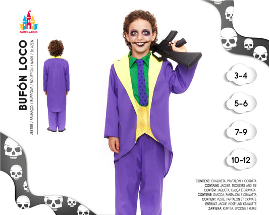 DISFRACE BUFON TALLA 3-4 24009