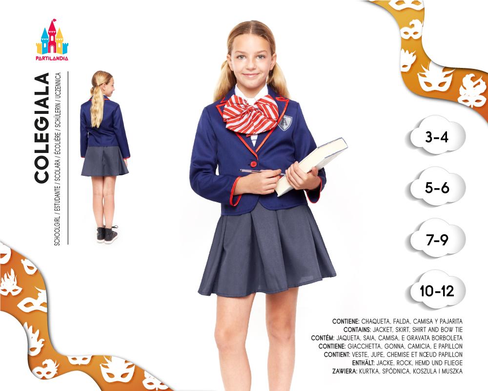 Disfraz de Colegiala Infantil
