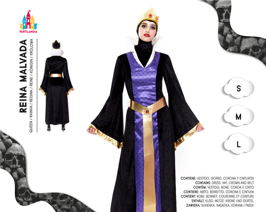 DISFRACE REINA MALVADA TALLA L 24553