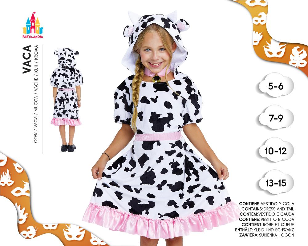 Disfraz de Vaca Infantil
