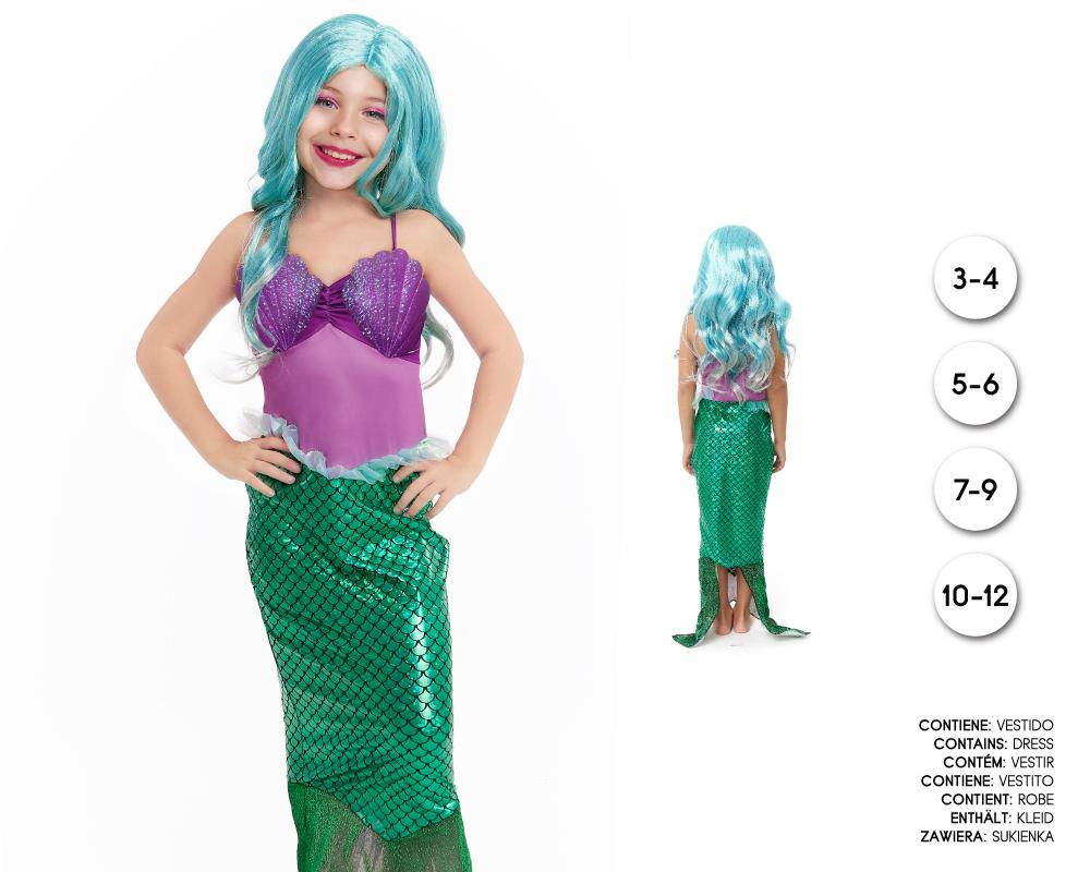 Disfraz de Sirenita Infantil