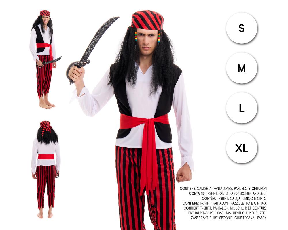 Disfraz de Pirata Básico para Hombre