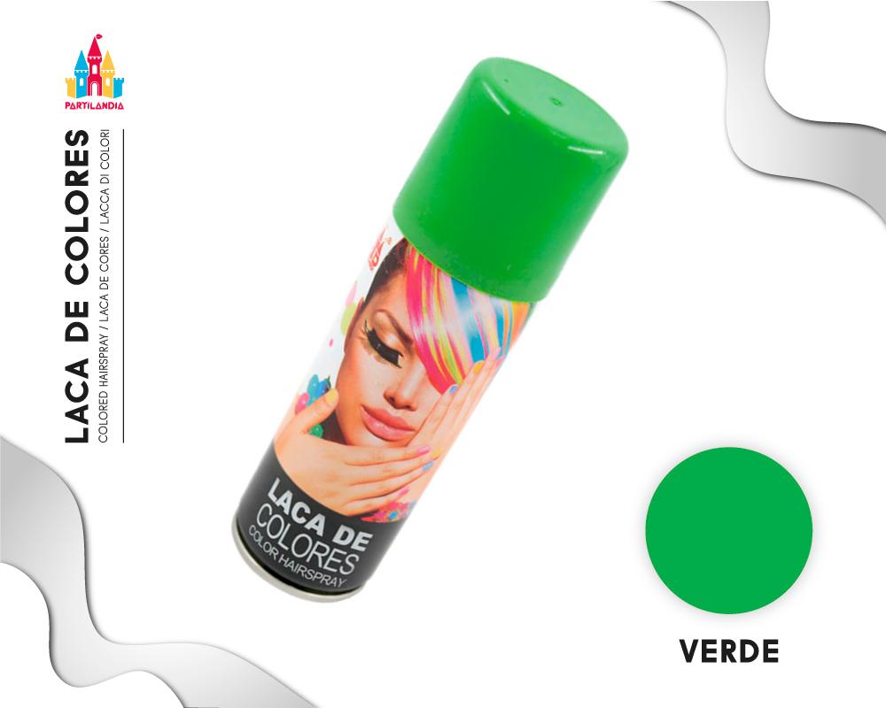 Laca de Pelo Verde para Disfraces y Fiestas