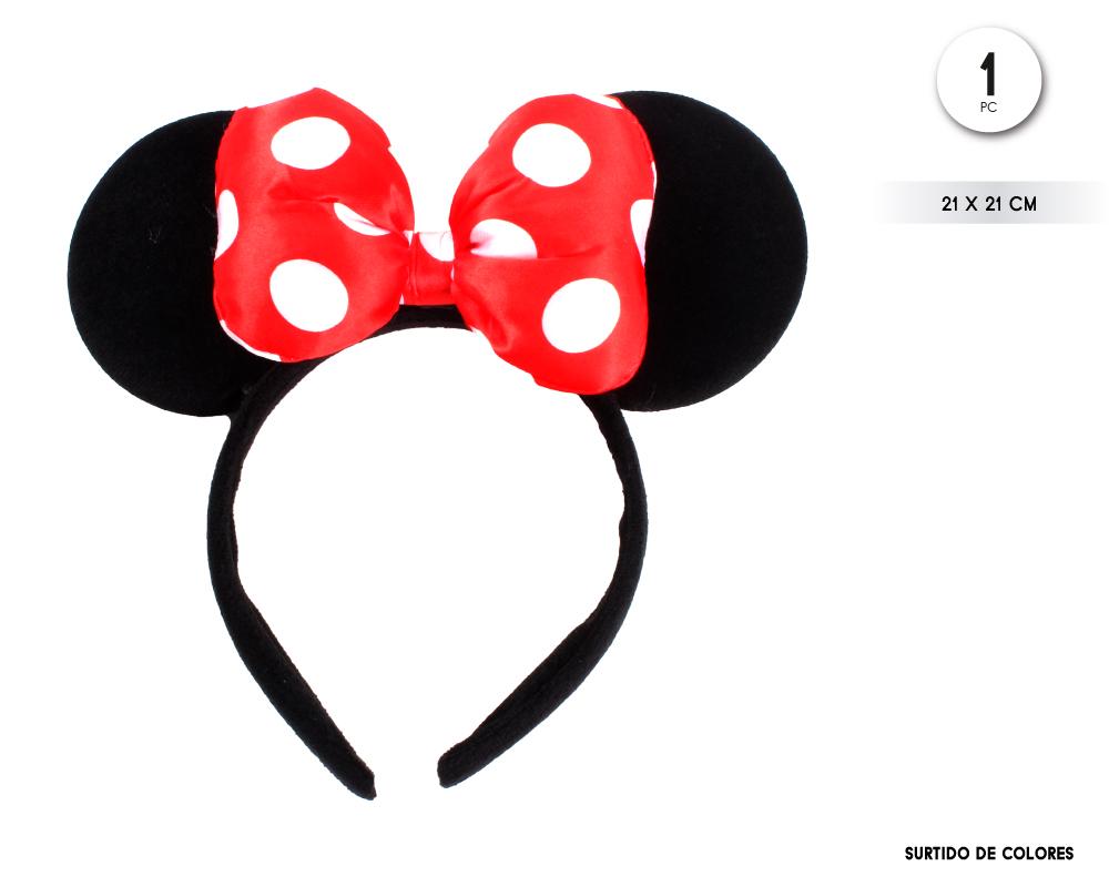 Diadema Ratoncita Puffy - Accesorio Disfraz