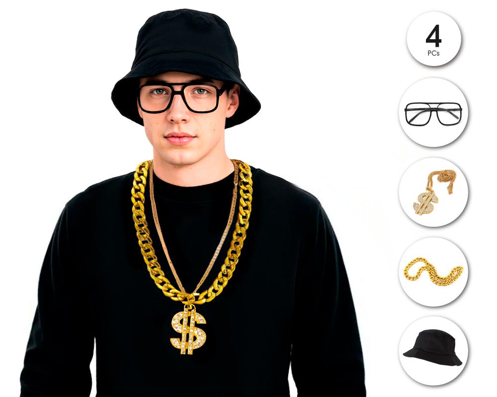 Set Hip Hop Años 90 Disfraz