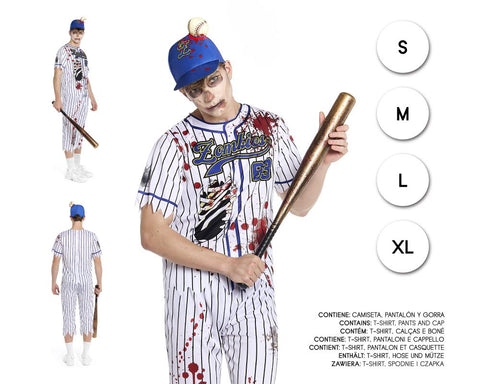 JUGADOR BEISBOL ZOMBIE M JUGADOR BEISBOL ZOMBIE M