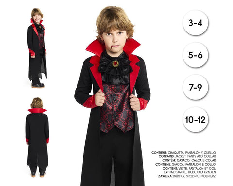 VAMPIRO CHAQUETA NEGRA 7-9 VAMPIRO CHAQUETA NEGRA 7-9