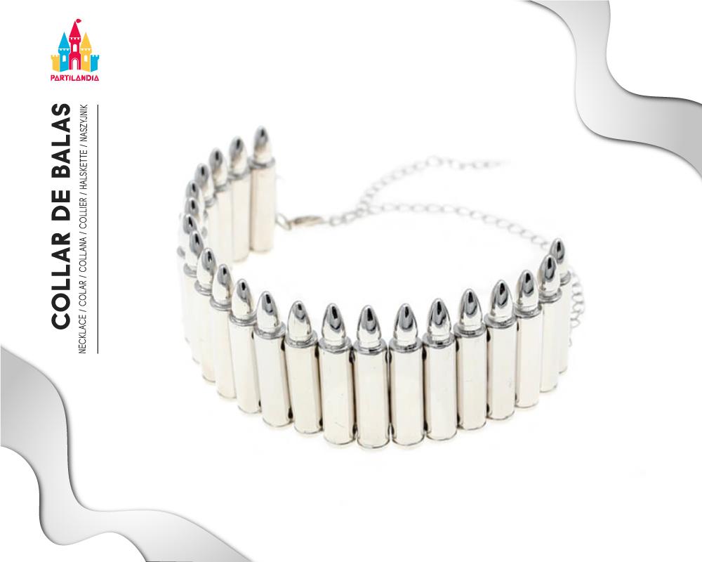 Collar de Balas Accesorio Disfraz