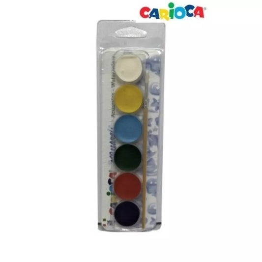 ACUARELAS 6 UNDS CARIOCA