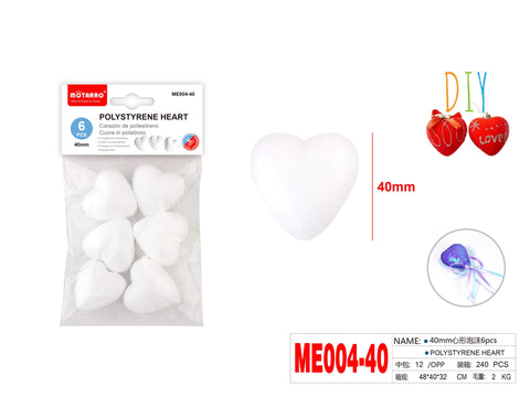 CORAZON POREX 40MM 6PCS CORAZON POREX 40MM 6PCS