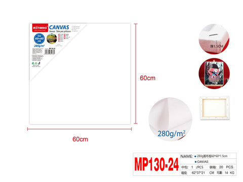 LIENZO 60*60CM 280G 1.6CM LIENZO 60*60CM 280G 1.6CM