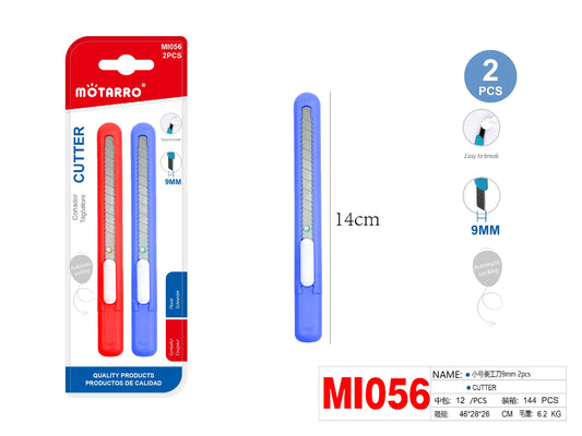 CUTTER 14CM*9MM 2PCS