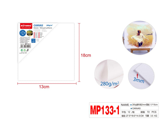 LIENZO 13X18CM FINO 3MM 280G