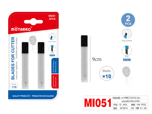 RECAMBIO CUTTER 2*5PCS