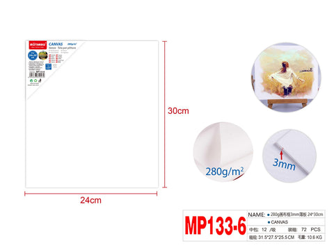 LIENZO 30X24CM FINO 3MM 280G LIENZO 30X24CM FINO 3MM 280G