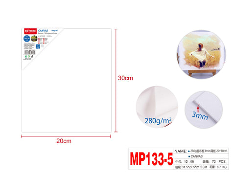 LIENZO 30X20CM FINO 3MM 280G LIENZO 30X20CM FINO 3MM 280G