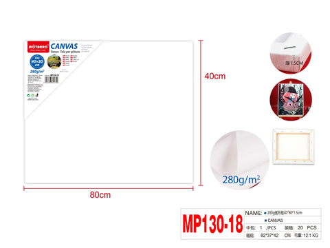 LIENZO 40*80CM 280G 1.6CM LIENZO 40*80CM 280G 1.6CM