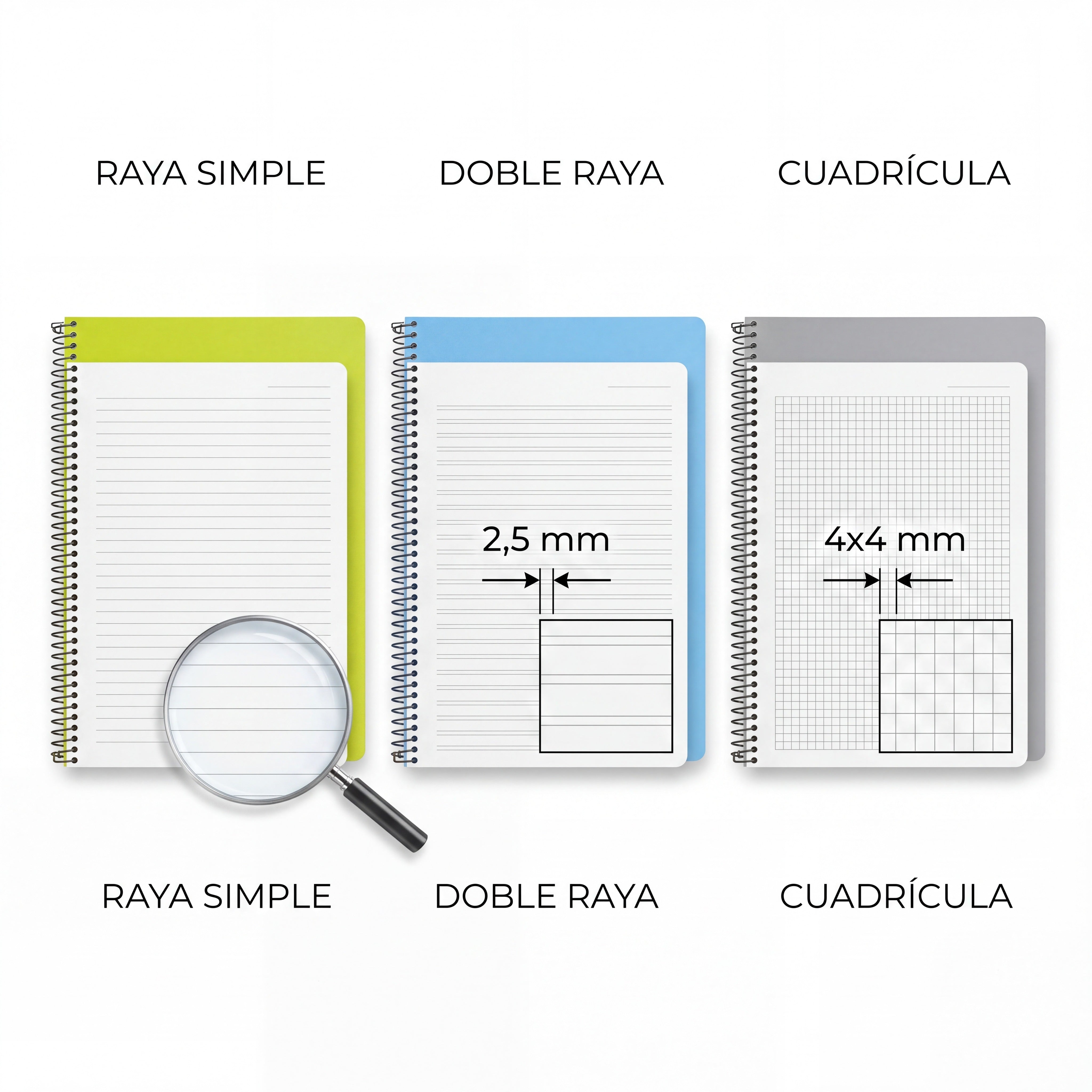 Pack Ahorro 6 Cuadernos Espiral Campus — Vuelta al Cole 2026 | 5+1 GRATIS