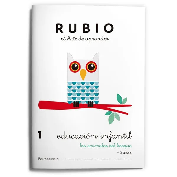 CUADERNO RUBIO EDUCACION INFANTIL N.1