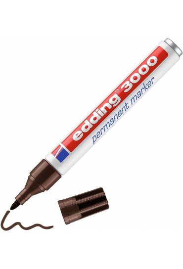 ROTULADOR 3000 MARRON 7 EDDING