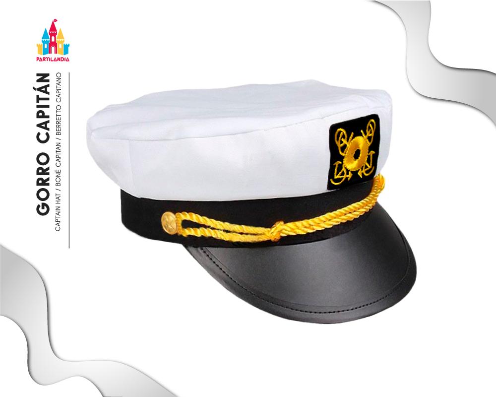 Gorra de Marinero - Accesorio Disfraz Náutico Infantil