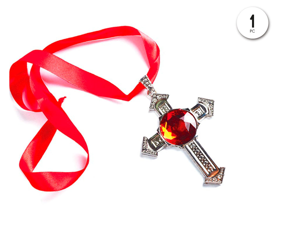 COLLAR DE CRUZ GOTICO