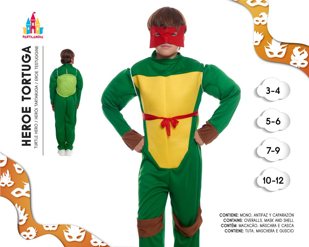 Disfraz de Héroe Tortuga Infantil