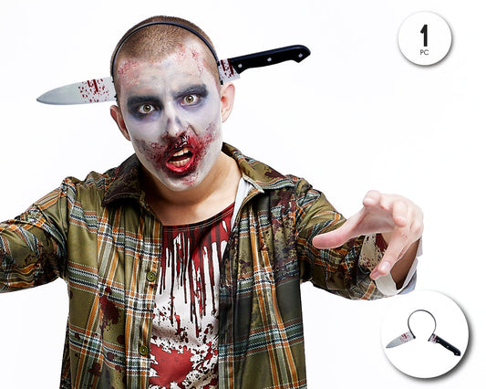 DIADEMA CON CUCHILLO