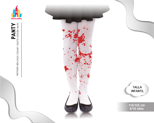 MEDIA INFANTIL CON SANGRE