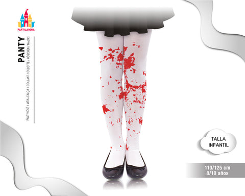 MEDIA INFANTIL CON SANGRE