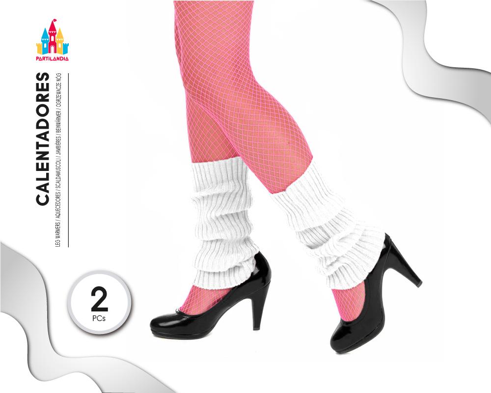 Calentadores Blancos para Disfraces y Fiestas