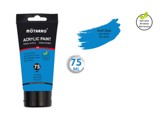 MP040-13 PINTURA ACRILICA 75ml AZUL ACIDO