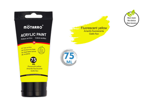 MP041-2 PINTURA ACRILICA 75ml AMARILLO FLUORECENTE