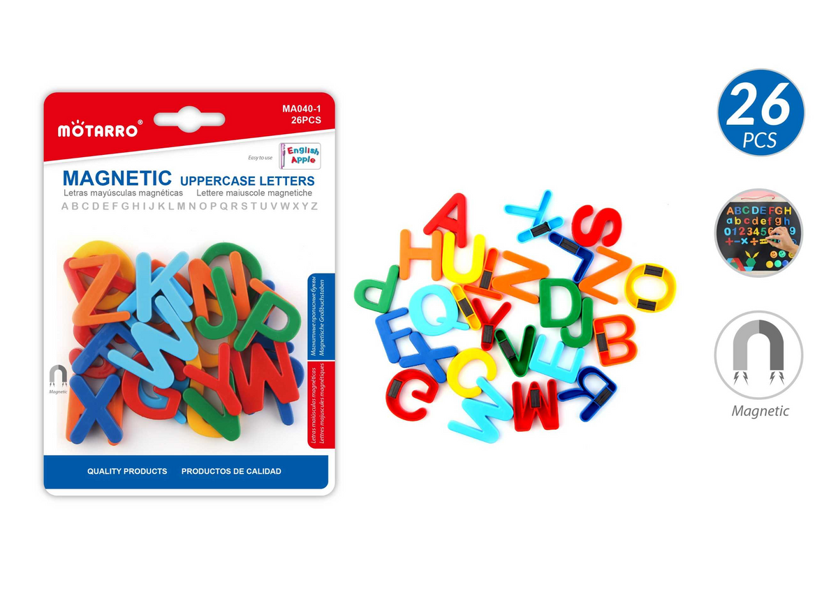 LETRAS MAYUSCULA MAGNETICA 26PCS