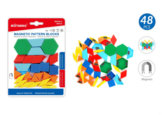 BLOQUES DE PATRON MAGNETICA 48PCS