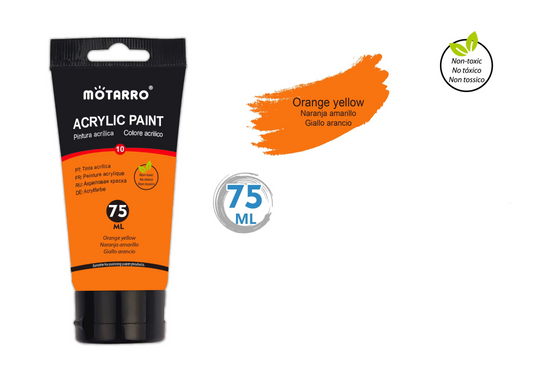 MP040-10 PINTURA ACRILICA 75ml NARANJA AMARILLO