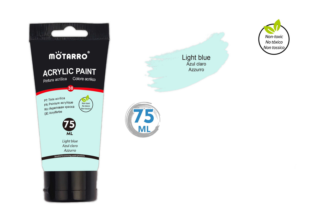 MP043-2 PINTURA ACRILICA 75ml PASTEL CELESTE