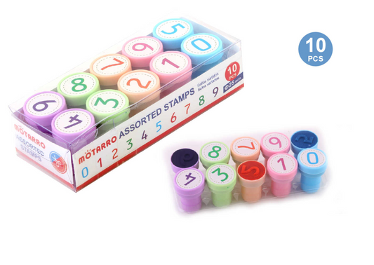 SELLOS DE NUMEROS 10PCS