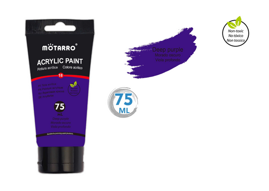 MP040-18 PINTURA ACRILICA 75ml MORADO OSCURO