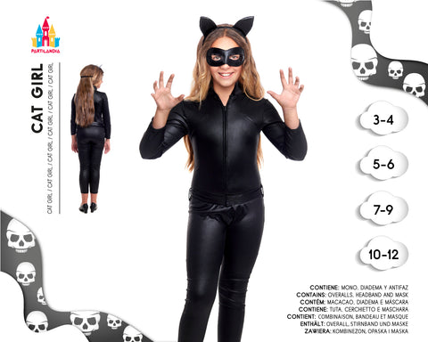 DISFRACE CAT GIRL TALLA 7-9 20420