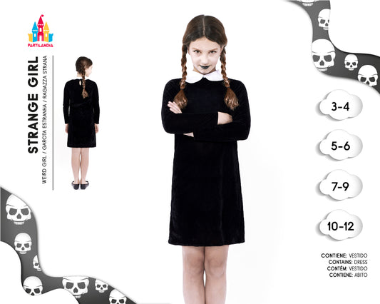 DISFRACE STRANGE GIRL TALLA 4-6 20644